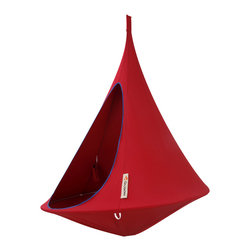 Cacoon - Single - Chili Red - Hammocks And Swing Chairs