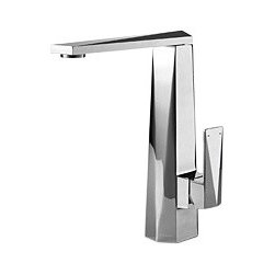 Bravat Chrome Polished Finish Bathroom Basin Mixer Tap - Bathroom Sink Faucets