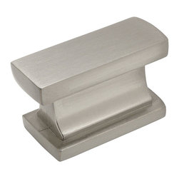 Cosmas - Cabinet Knob, Satin Nickel, Set of 25 - Cabinet And Drawer Knobs