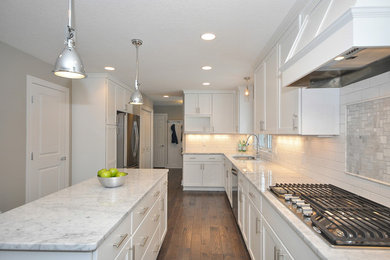 Kitchen - contemporary kitchen idea in Minneapolis