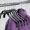 Silhouette Extra Wide Hangers , Set of 10, Black