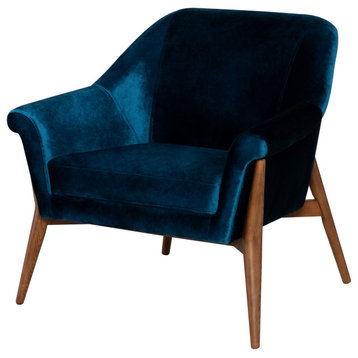 Charlize Occasional Chair, Midnight Blue