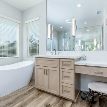 Scripps Ranch Master Bath Remodel – A Chic & Classy Spa Retreat