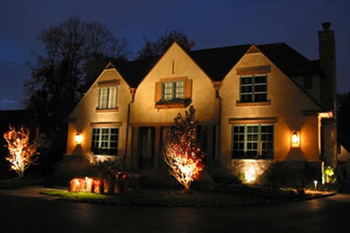 Inspiration for a timeless exterior home remodel in Charlotte