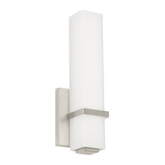 Tech Lighting 700BCMLN13-LED9 Milan 1 Light 4-1/4"W Integrated - Satin Nickel /