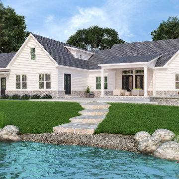 Pinecone Trail House Plan - Archival Designs