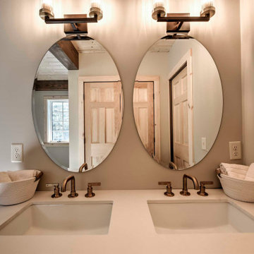 Primary Bath with Copper Tub - West Dover, VT