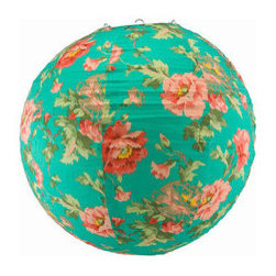 Spring Flowers Fabric Lantern - Lighting
