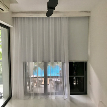 Curtains, Blinds, Wallpaper