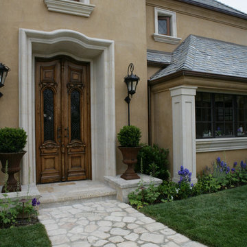 Antiqued Stone Entryways