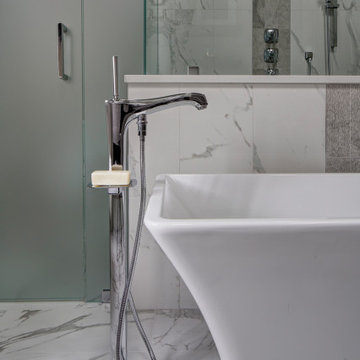 Glamorous Modern Bath Redesign