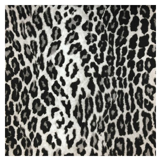 Safari-Leopard-Court Velours Velvet Fabric Drapery & recouvert de tissu oreiller 