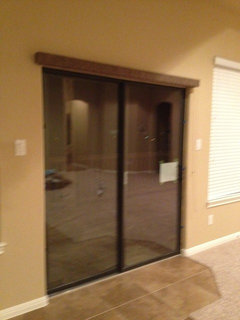 Need Help For Shades Covering Kitchen Sliding Doors