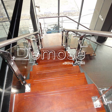 Nanhai Exhibition staircase and railing engineering