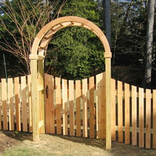 Wood Picket Fence