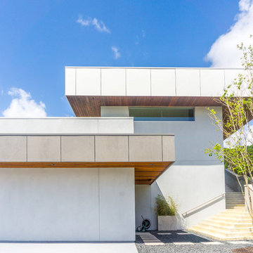 West Lake Hills Infinity Edge Pool & Decks (Ipe, Cable Railing)
