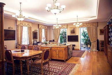 Design ideas for a traditional home in Moscow.