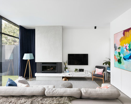 Best Contemporary Living Room Design Ideas & Remodel Pictures | Houzz  SaveEmail