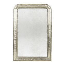 Silver Louis Philippe Mirror - Wall Mirrors
