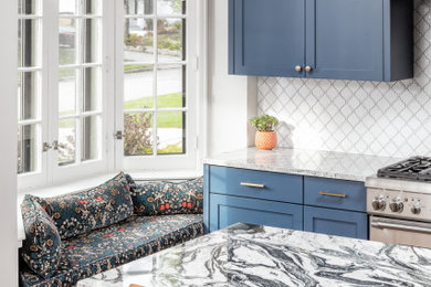 Kitchen - eclectic kitchen idea in Minneapolis