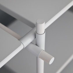 Stick System - Shelving White/White - Display And Wall Shelves 