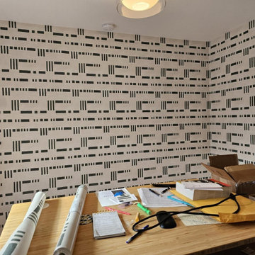 Office wallpaper installation Frisco, TX