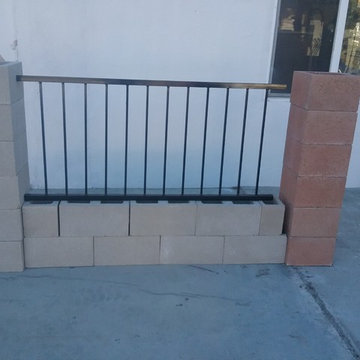 Wrought Iron security fencing