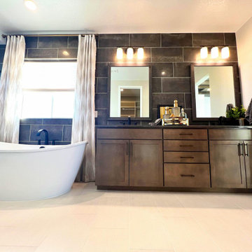 Modern Charcoal Bathroom