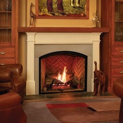 Town & Country TC36 Arch Series 39'' x 36'' Clean Face DV Gas Fireplace System - Indoor Fireplaces