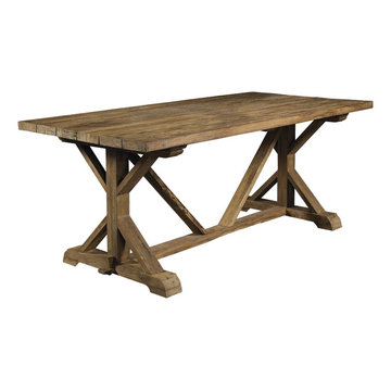 Xena Reclaimed Teak Dining Table - 79"