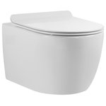 Probathco - Wall Mount Toilet Moon - Touch sensor and two light colors ( Yellow and White).