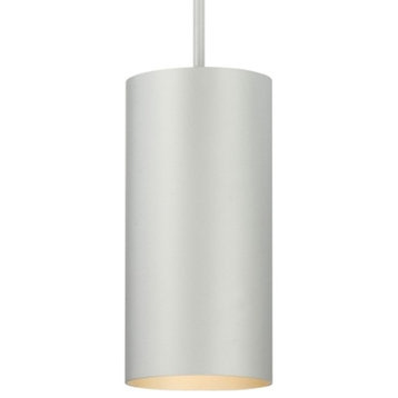 Volume Lighting V9206 1 Light 6"W LED Outdoor Mini Pendant - Silver Gray