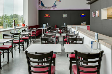 Inspiration for a contemporary home design remodel in Other