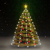vidaXL Tree Light Xmas Tree Lights for Indoor and Outdoor Cold White 82.7"