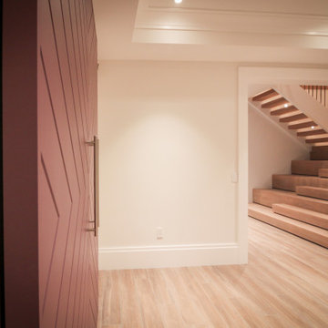 Project #81 | Modern Staircase with Integrated Seating
