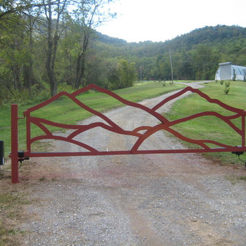 g004 Custom Mountain Driveway Gate