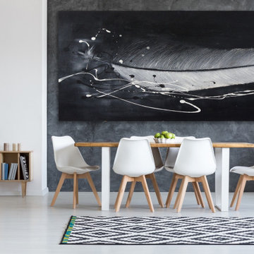 Original Handmade Modern Abstract Custom Art for Modern Contemporary Interiors