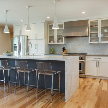 Moraga Open concept Kitchen living dining