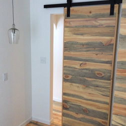 Beetle Kill pine - Barn Door Hardware