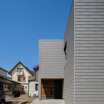 密集地に建つ中庭型住宅 HOUSE-S