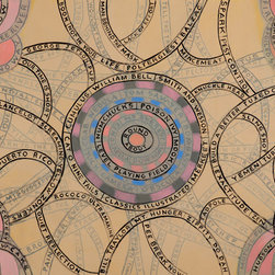 Roundabout - Conceptual Word Prints - Fine Art Prints