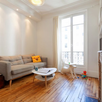 Appartement haussmannien au cœur des Batignolles