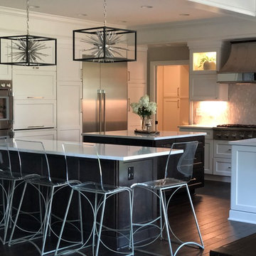 Modern-Rustic-Glam kitchen