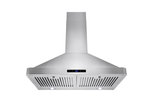 AKDY Euro Stainless Steel Wall Mount Range Hood, 30", Duct/Pipe