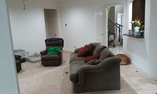 New house, living room