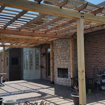 Okeana Cedar Pergola