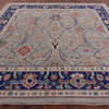 11' Square Turkish Oushak Hand Knotted Wool On Wool Rug - Q10503