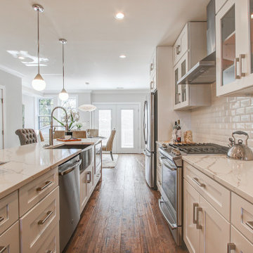 Kitchen Remodel With Cooking & Dinning Space,Cabinet Space With Sink,Kansas