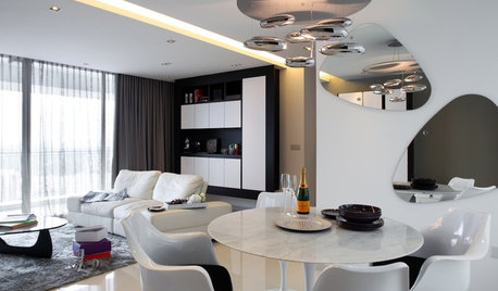 Houzz Tour: Sleek and Futuristic in a Bishan Flat