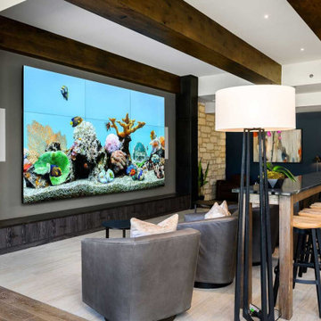 Video Wall and TV's